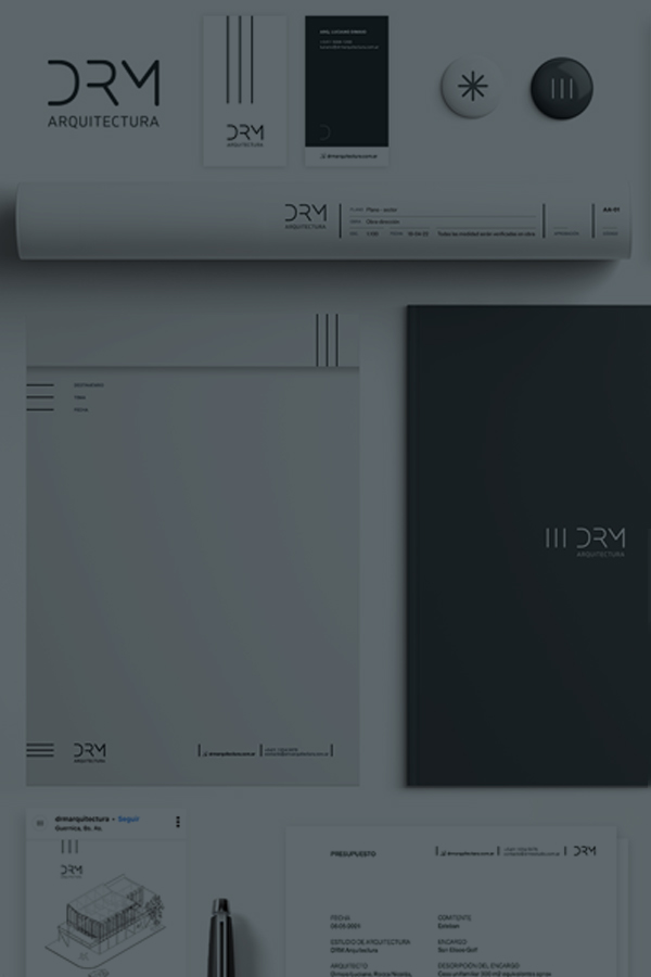DRM Arquitectura - IDENTIDAD /  EDITORIAL / INTERACTIVO / REDES SOCIALES - Aguaviva - Dejamos Marcas