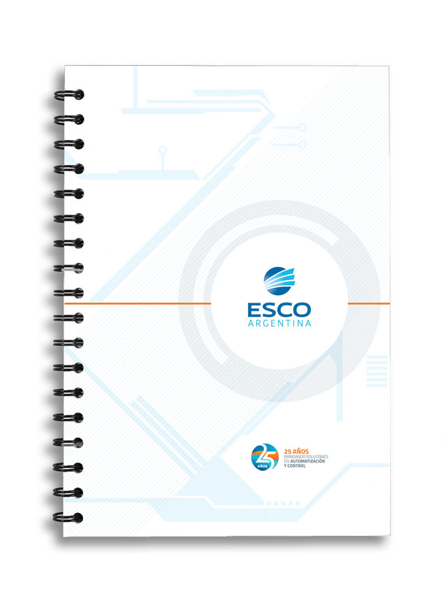 Esco Argentina - IDENTIDAD / EDITORIAL / INTERACTIVO / SERVICIOS COMPLEMENTARIOS - Aguaviva - Dejamos Marcas