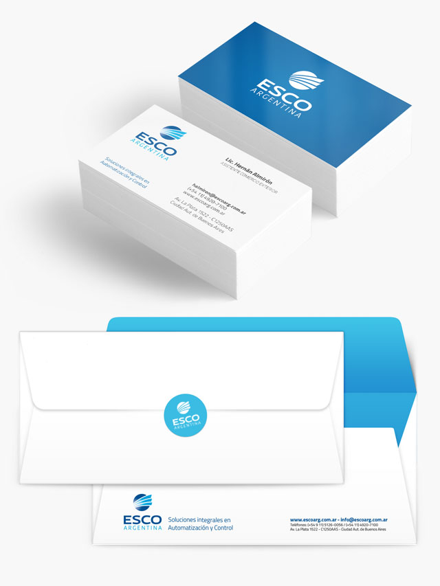 Esco Argentina - IDENTIDAD / EDITORIAL / INTERACTIVO / SERVICIOS COMPLEMENTARIOS - Aguaviva - Dejamos Marcas