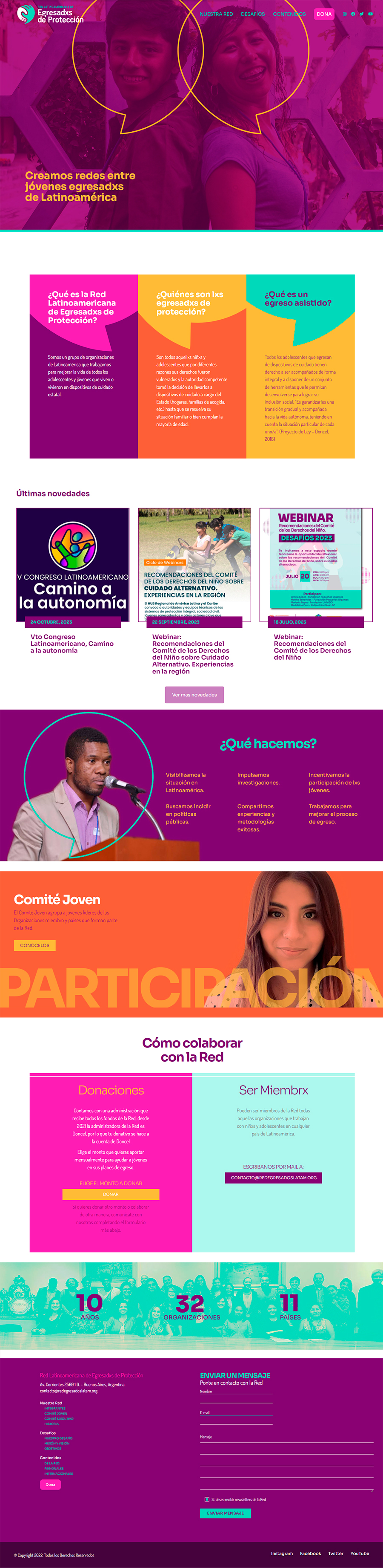 Red Latam - IDENTIDAD / INTERACTIVO /  REDES SOCIALES - Aguaviva - Dejamos Marcas